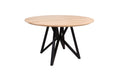 Eiken ronde eettafel Viggo