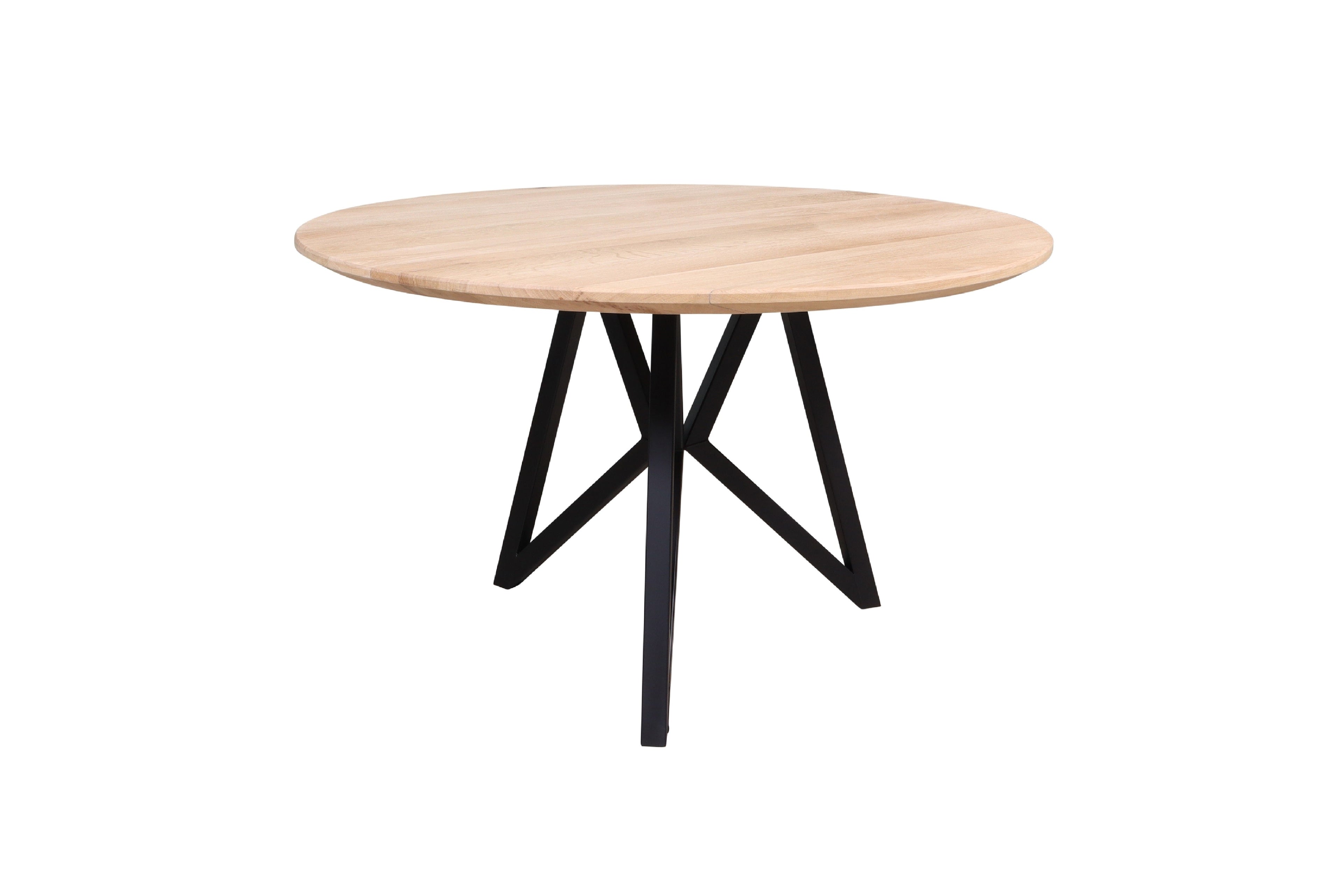 Eiken rond tafelblad 40mm