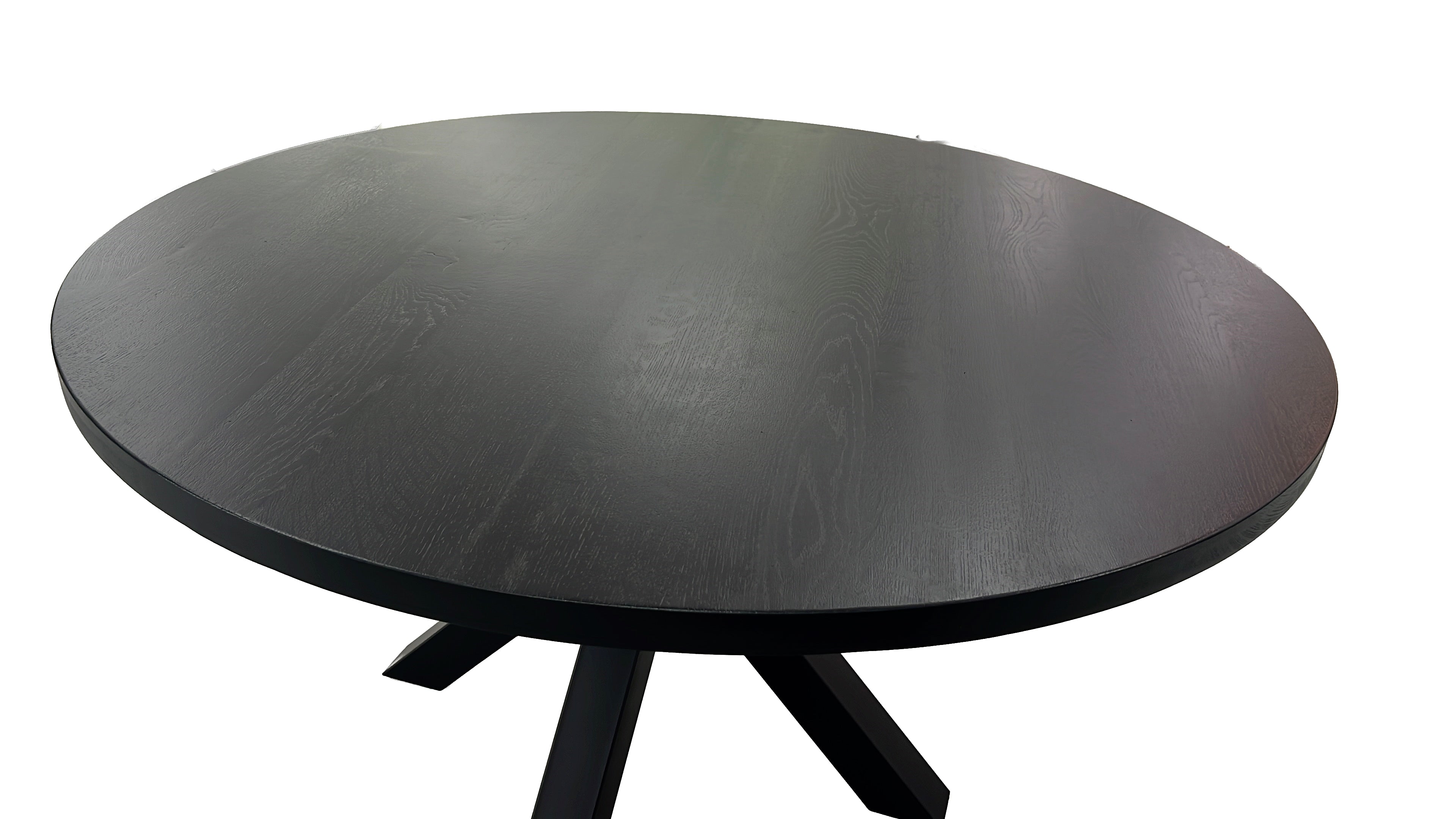 Eiken rond tafelblad 40mm