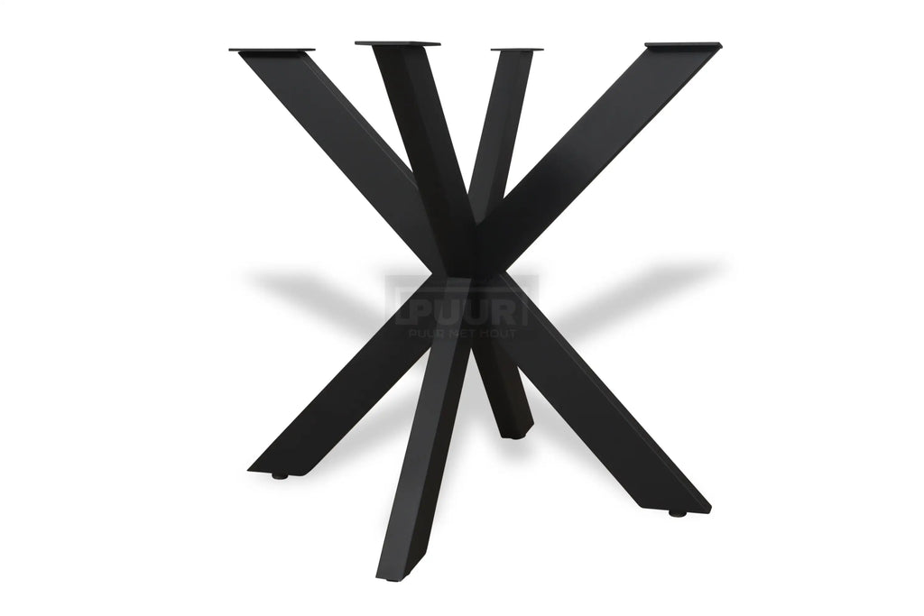 Spinpoot Ø80cm kruispoot k10-5 gepoedercoat