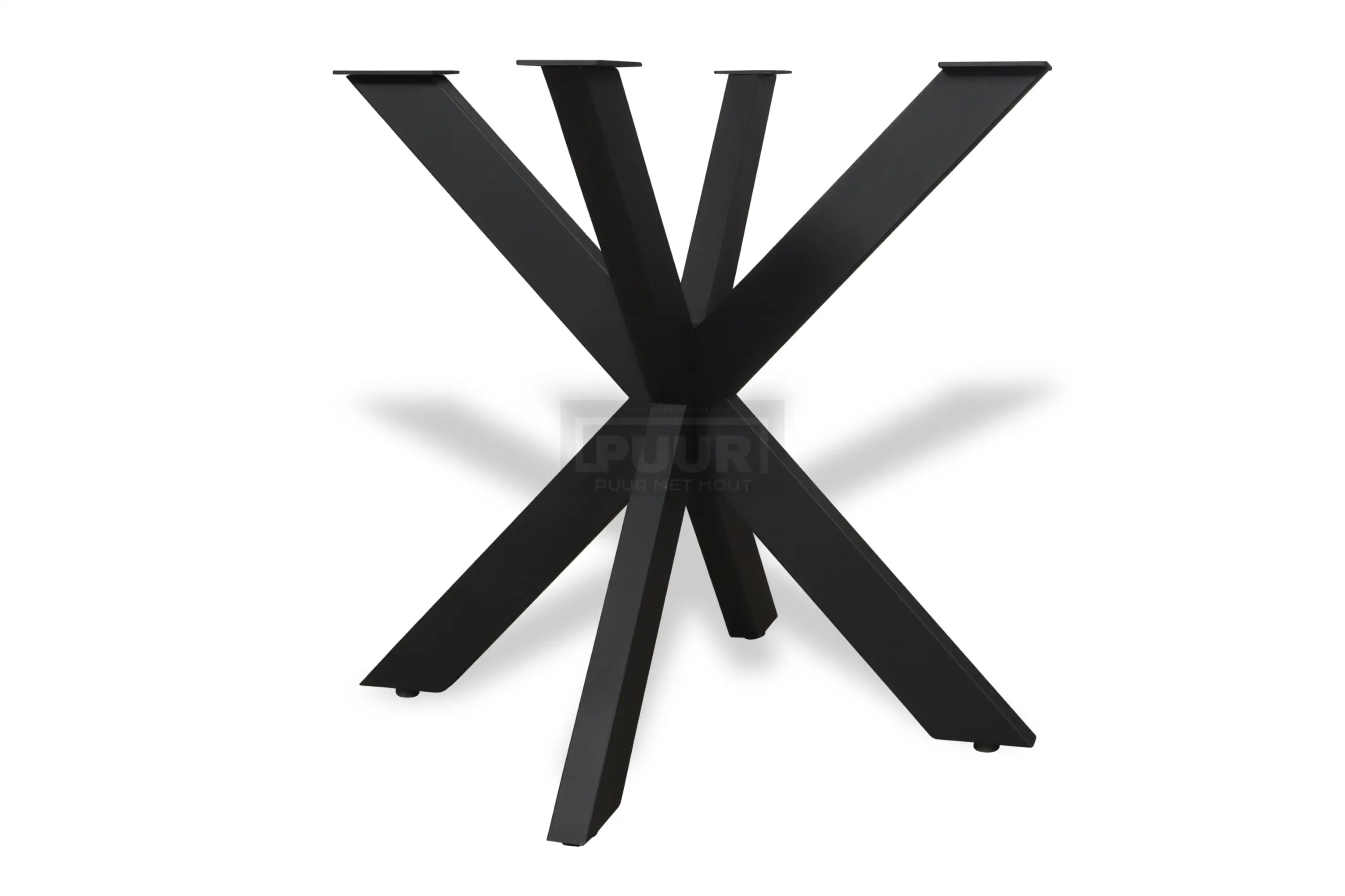 Spinpoot Ø80cm kruispoot k10-5 gepoedercoat