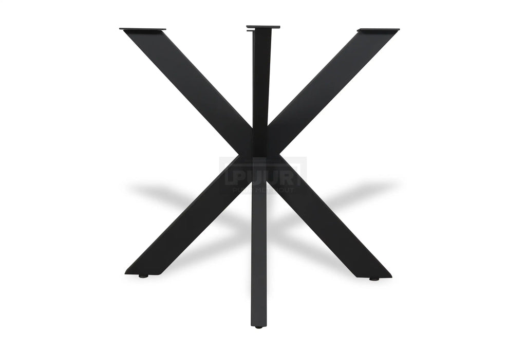 Spinpoot Ø80cm kruispoot k10-5 gepoedercoat