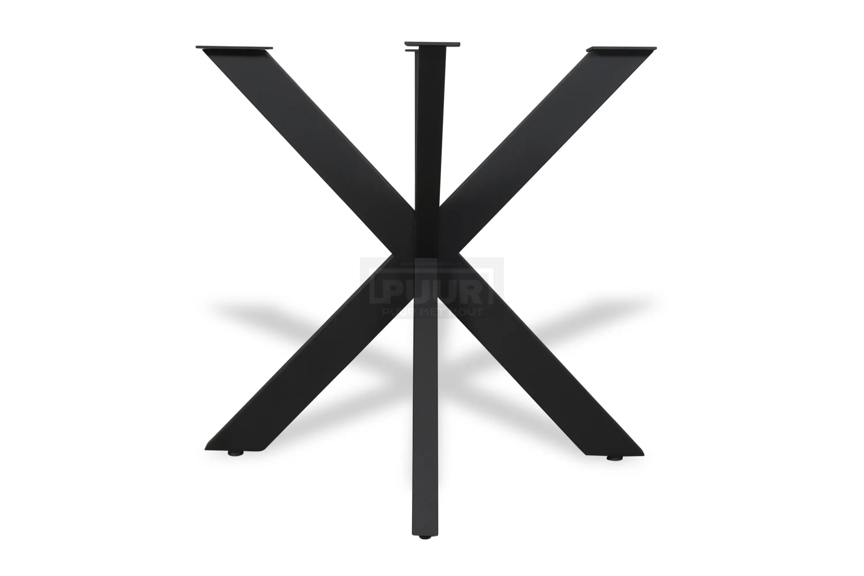 Spinpoot Ø80cm kruispoot k10-5 gepoedercoat