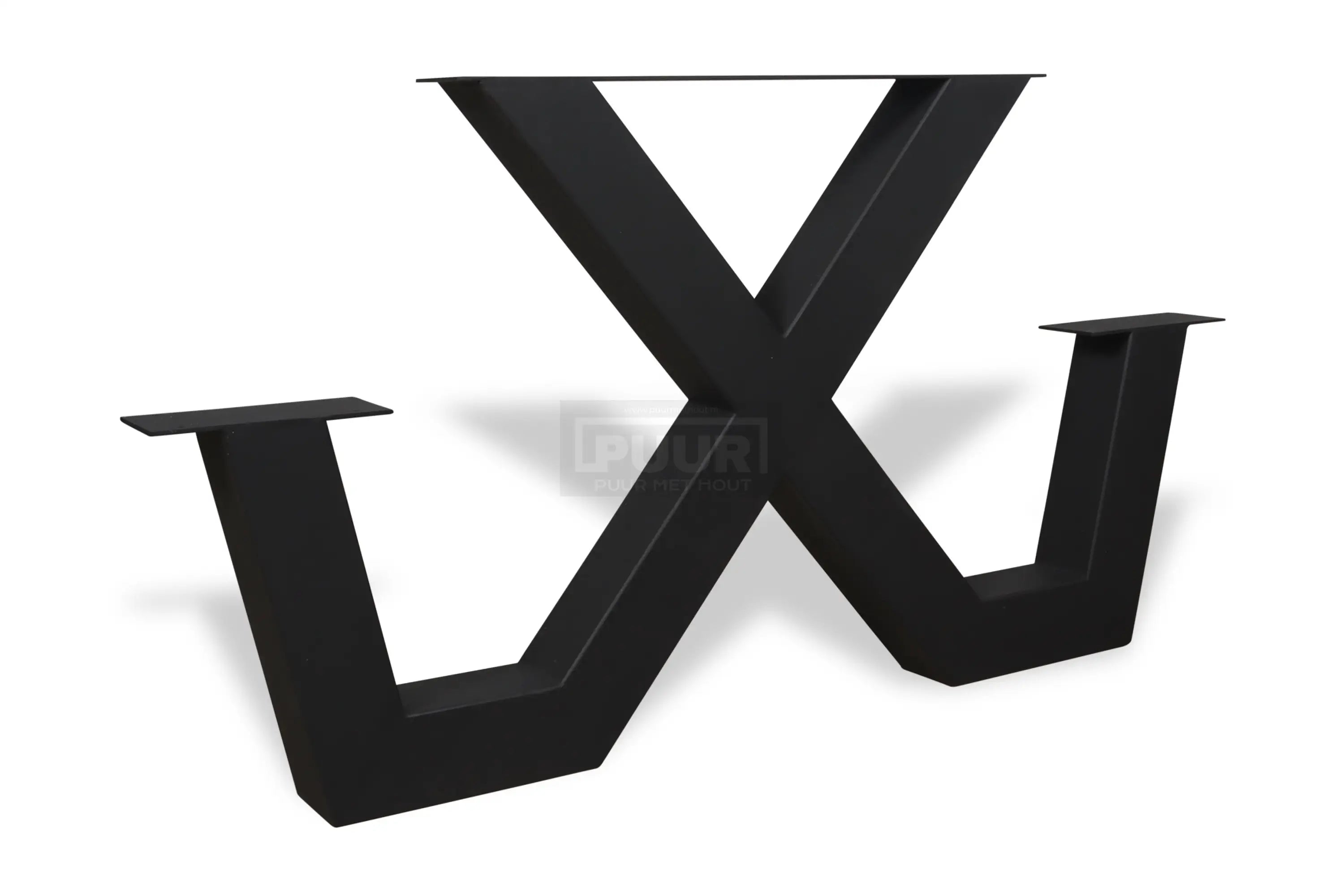 Stalen picknick-poten X-poot set van 2 frames