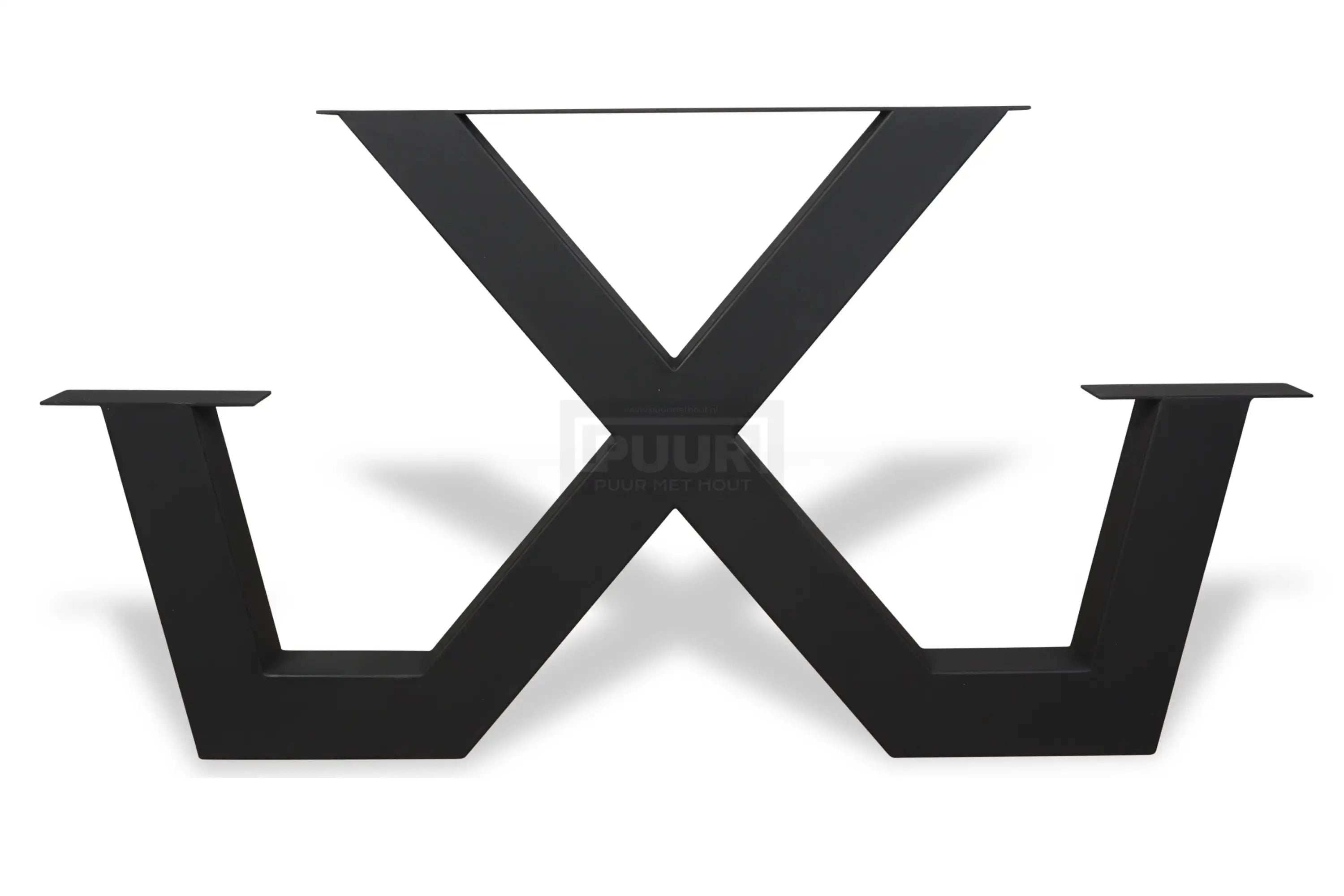 Stalen picknick-poten X-poot set van 2 frames