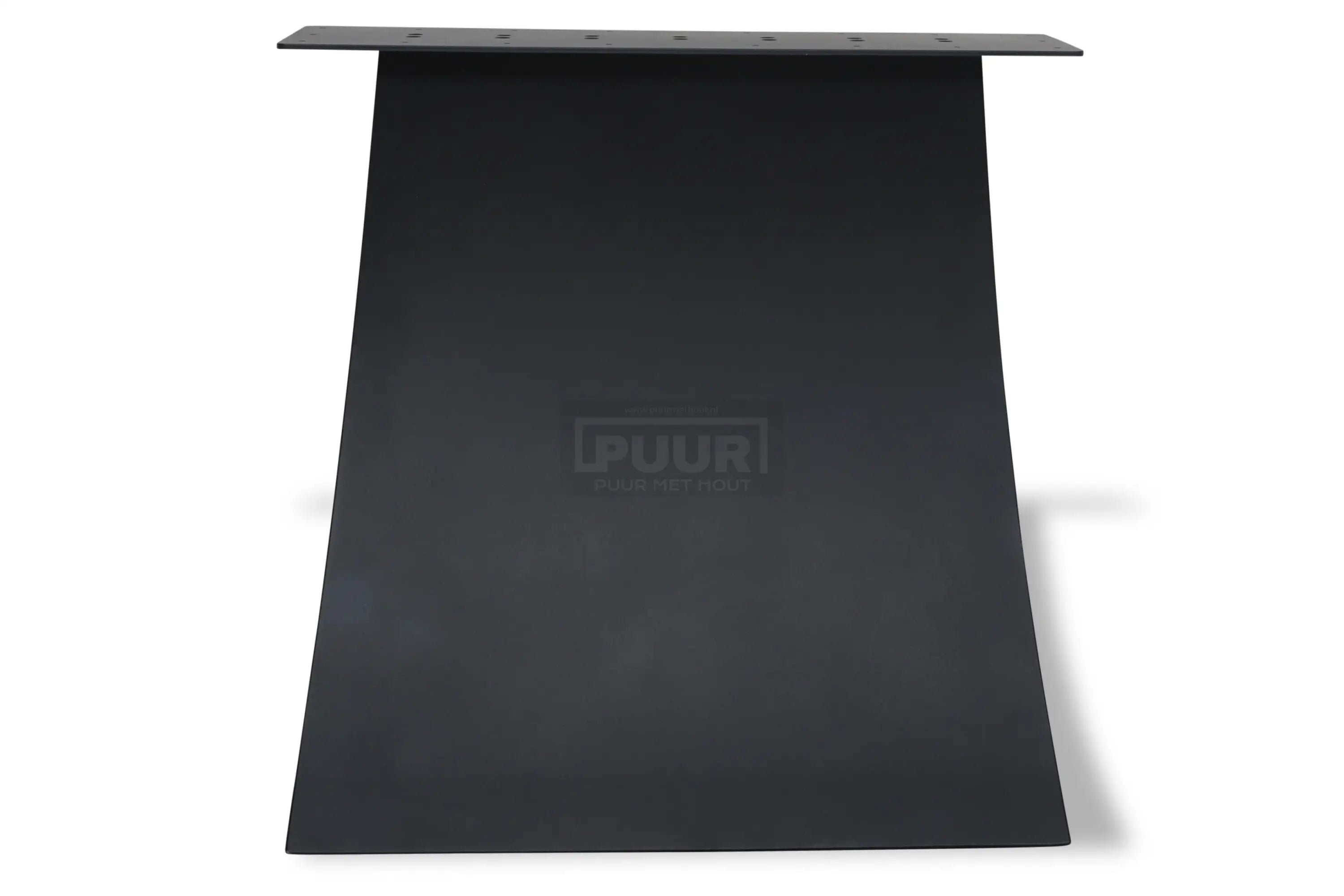 Stalen tafelpoten set Crescent wave-vorm