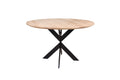 Eiken ronde eettafel Boje