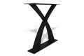 X-tafelpoten Arc set van 2 stalen X poot