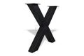 X-tafelpoten k10-10 set van 2 stalen X poot