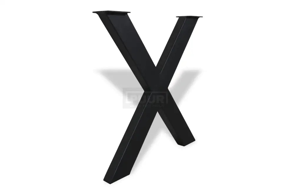 X-tafelpoten k10-5 set van 2 stalen X poot